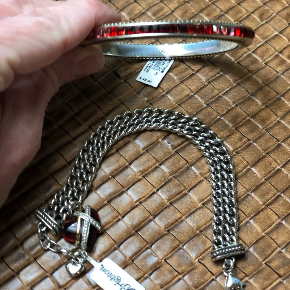 NWT Spectrum Hinged Bangle NEW collection $48